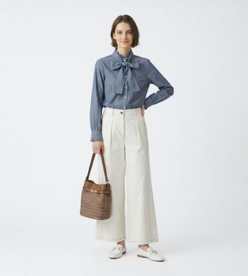 【返品交換送料無料対象/先行受注】コンフォートデニムパンツ＜2月中旬お届け予定＞