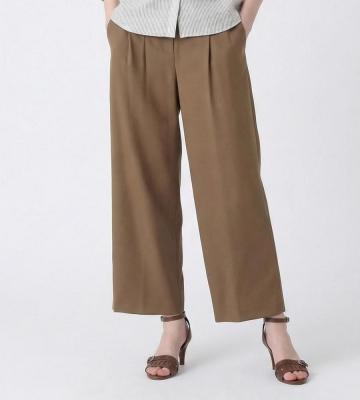 【返品交換送料無料対象/先行受注】モディッシュツイルパンツ＜4月下旬お届け予定＞