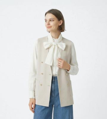 【返品交換送料無料対象/先行受注】コネクトニットベスト＜2月中旬お届け予定＞