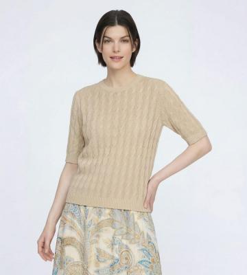 【返品交換送料無料対象/先行受注】ノーブルリノプルオーバーニット＜3月中旬お届け予定＞