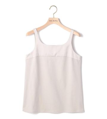 【返品交換送料無料対象/先行受注】コットンスムースタンクトップカットソー＜3月下旬お届け予定＞