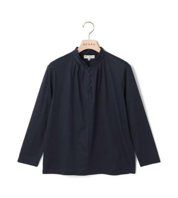 【ＷＥＢ先行販売】 スムースレイ衿付きカットソー