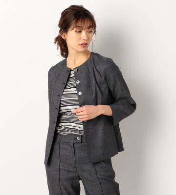 シャンブレーツイルジャケット