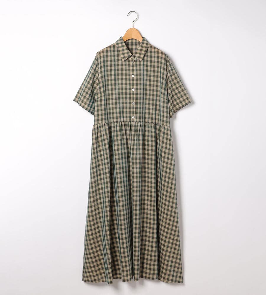 アセトラギンガムワンピース 手洗い可 Scapa Lサイズ スキャパエルサイズ ルック公式ファッションブランド通販サイト Look E Shop アセトラギンガムワンピース 手洗い可 Scapa Lサイズ スキャパエルサイズ ルック公式ファッションブランド通販サイト Look E Shop