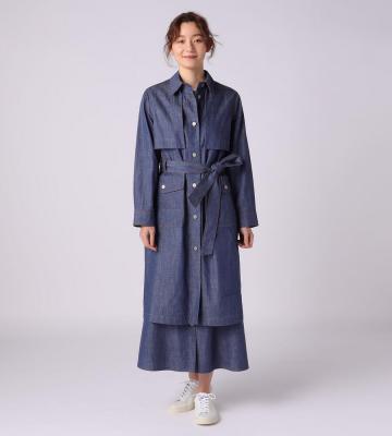 リアクティブデニムコート
