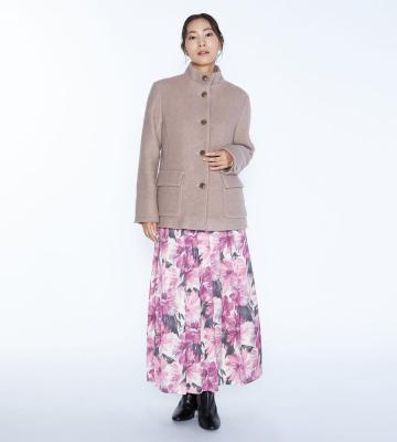 【Lサイズ】ウールパイルコート