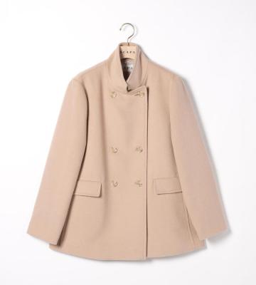 【Lサイズ】アンゴラビーバーダブルコート