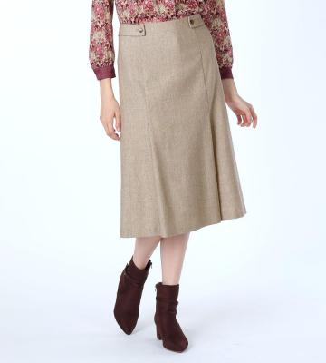 ウールネップスカート