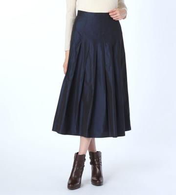 【青木裕子さん着用】シャンブレータフタスカート