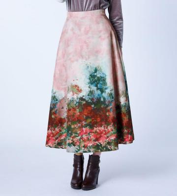 【青木裕子さん着用】ビンダアートスカート