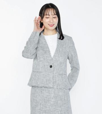 スラブツィードジャケット