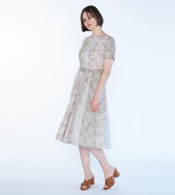 【ＷＥＢ限定】Liberty Printパッチワーク３ワンピース