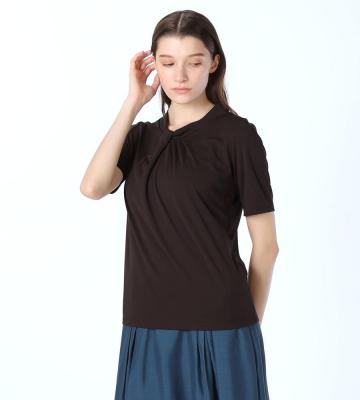 エレガントスムースカットソー