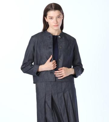 ソフトシャンブレージャケット