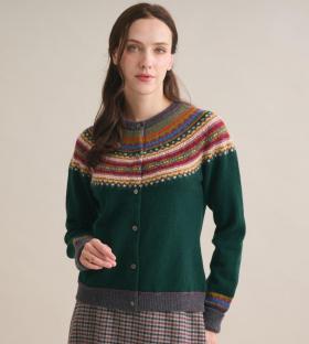 【送料無料＆クーポン/先行受注】Alpine shortニットカーディガン＜10月下旬お届け予定＞