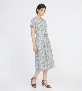 【Lサイズ】Liberty Print ギルドフラワーワンピース
