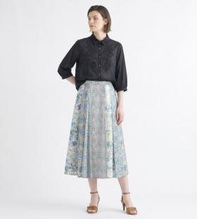 Liberty Printパッチワーク２スカート