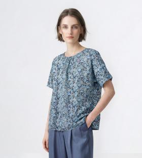 【返品交換送料無料対象/先行受注】サラサフルールゆったりシルエットカットソー＜5月中旬お届け予定＞