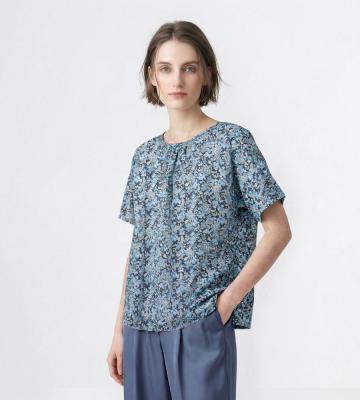 【返品交換送料無料対象/先行受注】サラサフルールゆったりシルエットカットソー＜5月中旬お届け予定＞