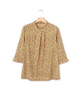 ジャージープリントペイズリー チュニック