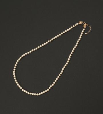 グラスパールネックレス