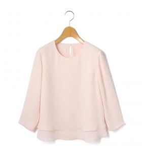 ドレープサテンブラウス