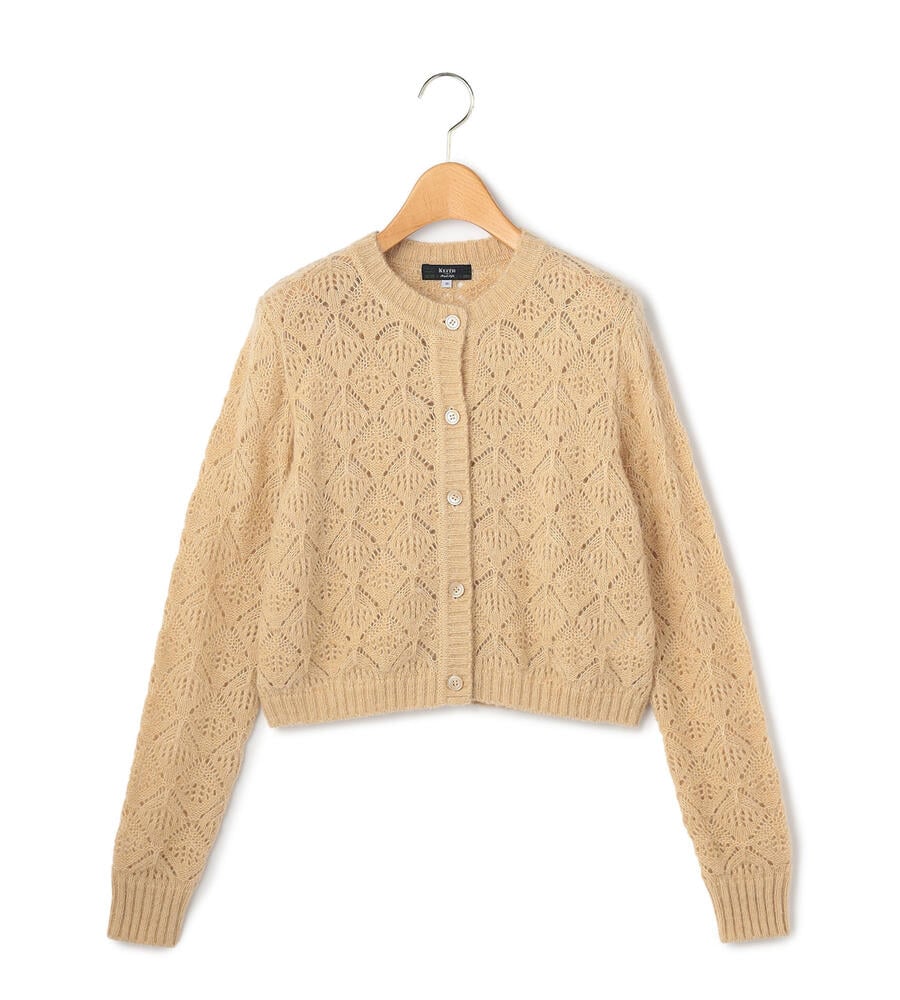 クラフトニットカーディガン