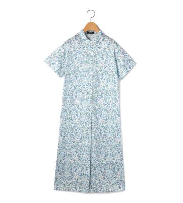 LIBERTYプリントBlue Tapestryワンピース