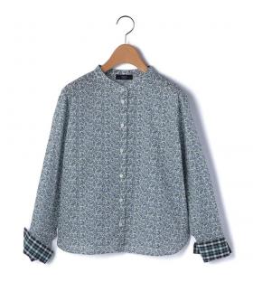 Liberty Print Mamieスタンドカラーブラウス