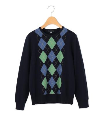 アーガイルニット