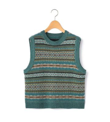 フェアアイルニットベスト
