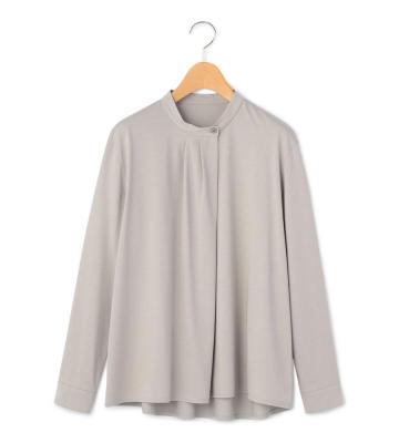 コットン天竺カットソー丸首