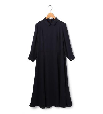 ノーブルサテンワンピース
