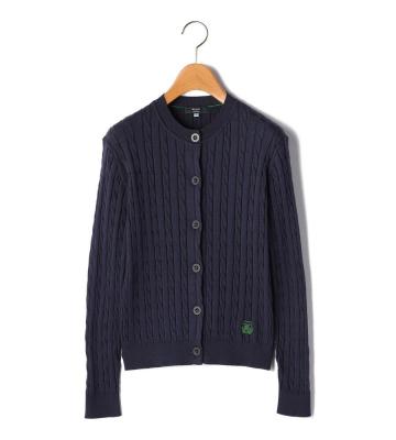 ハイゲージケーブルニットカーディガン