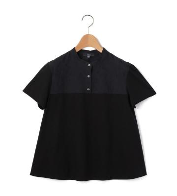 エンブロイダリーハーフスリーブカットソー