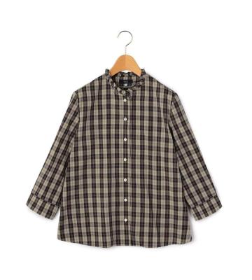KEITH - 【美品ほぼ新品】 KEITH／キース 白 ローン 衿周り刺繍ブラウス KEITH - 【美品ほぼ新品】 KEITH／キース 白 ローン 衿周り刺繍