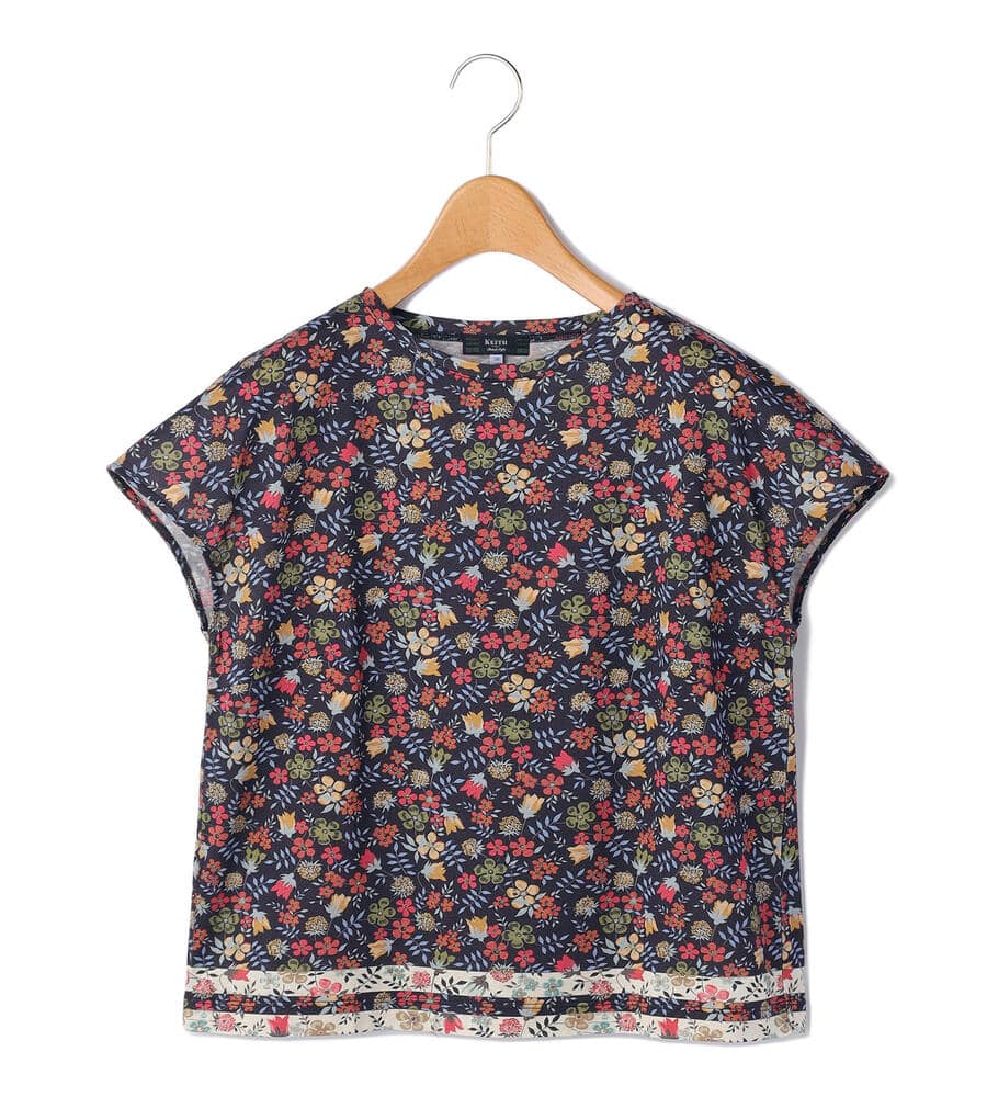 Edenham Border Liberty Print Pull Over Cut&Sewn