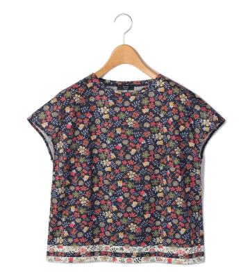 Edenham Border Liberty Print Pull Over Cut&Sewn