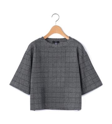 ジャカードジャージーカットソープルオーバー