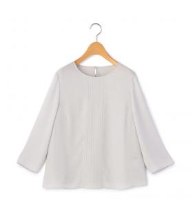 バックサテンブラウス