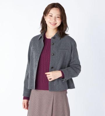【先行受注】ライトフラノジャケット＜10月上旬お届け予定＞