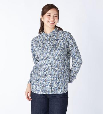 【返品交換送料無料対象/先行受注】Ｌｉｂｅｒｔｙ　Ｎａｚａｎｉｎシャツブラウス＜9月下旬お届け予定＞
