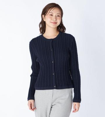 【返品交換送料無料対象/先行受注】ゾンナケーブルニット＜9月下旬お届け予定＞