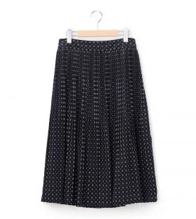 ジオメトリックパターンスカート