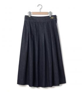 【返品交換送料無料対象/先行受注】６ｏｚデニムスカート＜3月中旬お届け予定＞