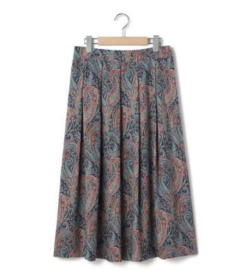 【返品交換送料無料対象/先行受注】イングリッシュチンツスカート＜3月中旬お届け予定＞