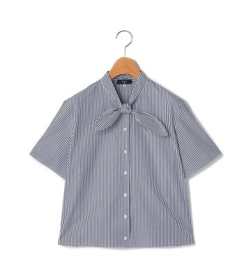 【返品交換送料無料対象/先行受注】ロンドンストライプブラウス＜5月上旬お届け予定＞