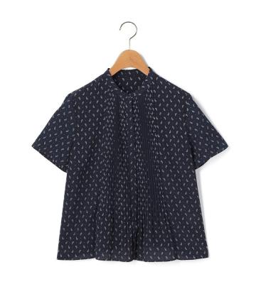 【返品交換送料無料対象/先行受注】ペイズリーパターンブラウス＜5月上旬お届け予定＞