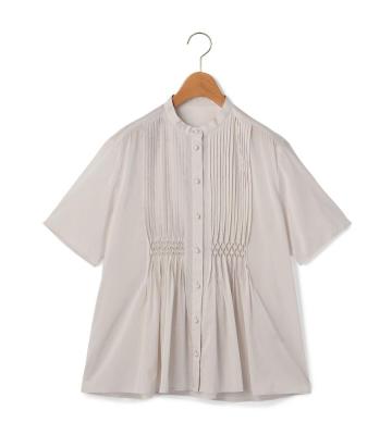 【返品交換送料無料対象/先行受注】シャイニーローンシャツ＜5月中旬お届け予定＞