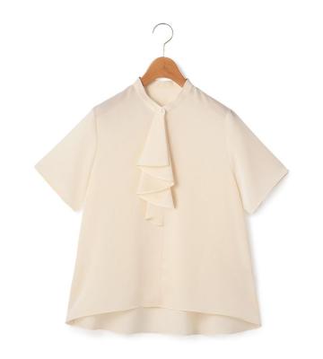 【返品交換送料無料対象/先行受注】スピーニツイルブラウス＜5月中旬お届け予定＞